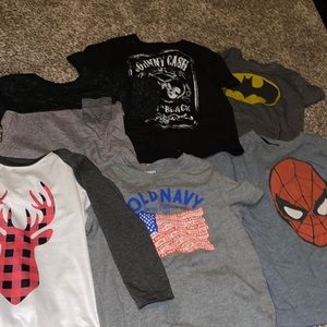 bundle of 6 boys shirts size 5t